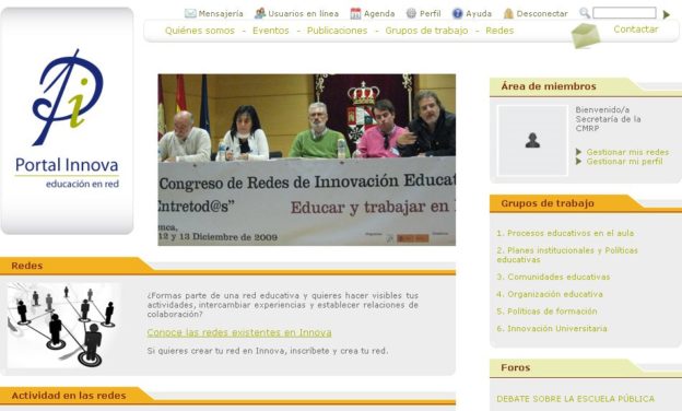 Concejo Educativo en el Portal Innova