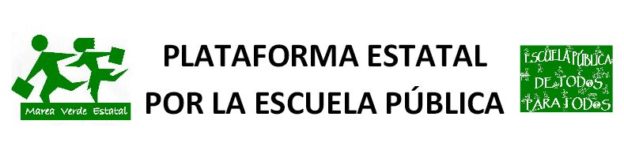 Manifiesto de la Plataforma Estatal por la Escuela Pública