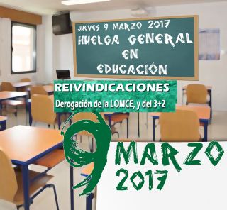 La derogación de la LOMCE presente el 9 de marzo