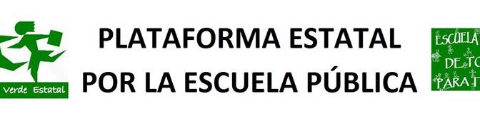 La Plataforma Estatal por la Escuela Pública apuesta por un retorno seguro a las aulas