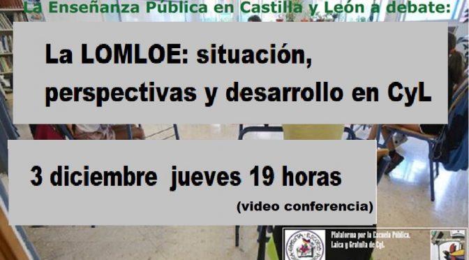 3 diciembre>debate sobre la LOMLOE