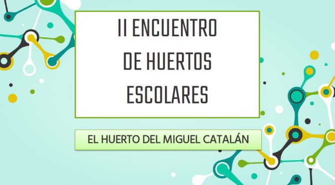 Huerto escolar IES Miguel Catalán