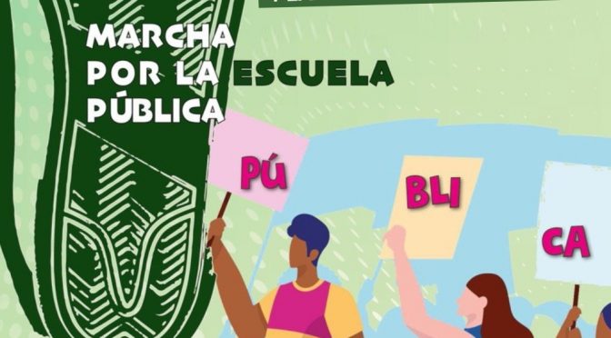 19 marzo 2022 > Concentración-marcha por la Escuela Pública – CyL