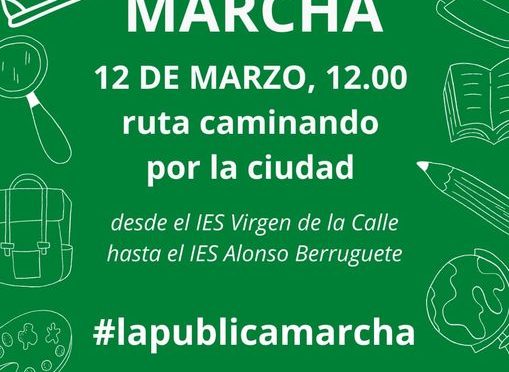 12 de marzo: la pública marcha por Palencia