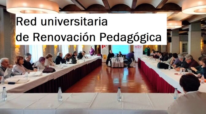 Se crea la Red Universitaria de Renovación Pedagógica