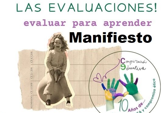 Evaluar para aprender: manifiesto